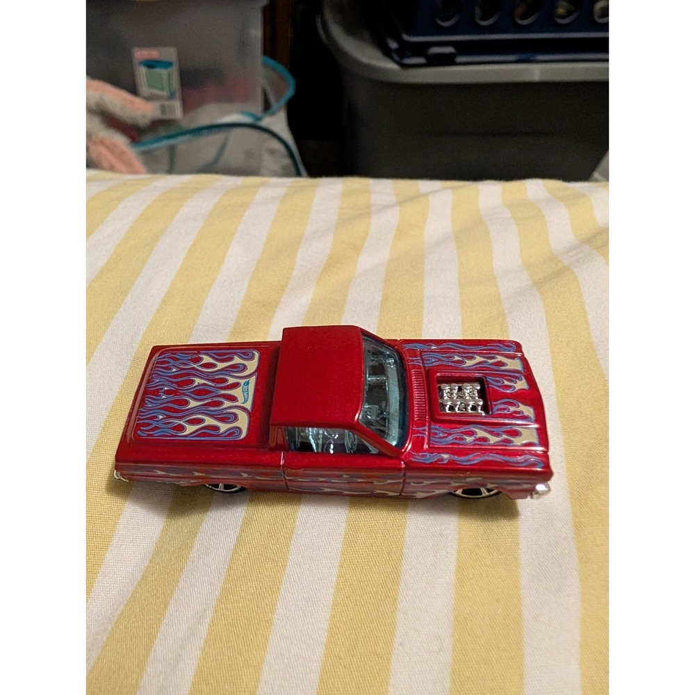 Hot Wheels 1965 Ford Ranchero HW Workshop Mattel 2010 Red Flame Diecast 1:64
